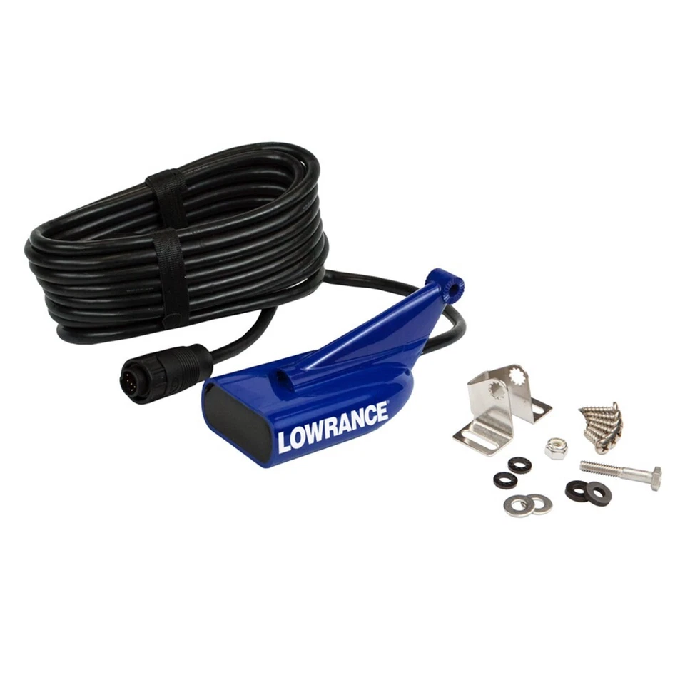 Lowrance HDI Skimmer Transom Mount 9-Pin Transducer with Temp 83/200/455/800kHz - Image 1 of 1