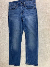 Old Navy Size 29x30 Mens Jeans Built In Flex Straight Stretch (Actual Inseam 28)