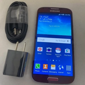 Samsung Galaxy S4 16 GB ROJO (Portador Desbloqueado para cualquier red GSM) - Justo - Imagen 1 de 3