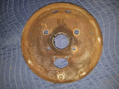 dodge b-body charger coronet 1966 1968 1969 11" front drum backing plate ONE GTX - Image 1 of 4