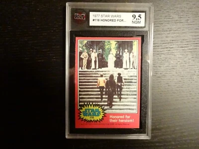 1977 STAR WARS #116 Honored For Their Heroism! KSA 9.5 (PSA 10/APR $600) GEM 💎 - Image 1 of 2