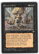 Stench of Evil *Uncommon* Magic MtG x1 Ice Age SP