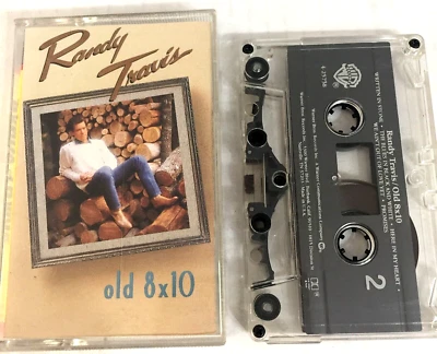 Randy Travis Old 8 x 10 Cassette tape Ships Same Day With Tracking Foto 1 de 3