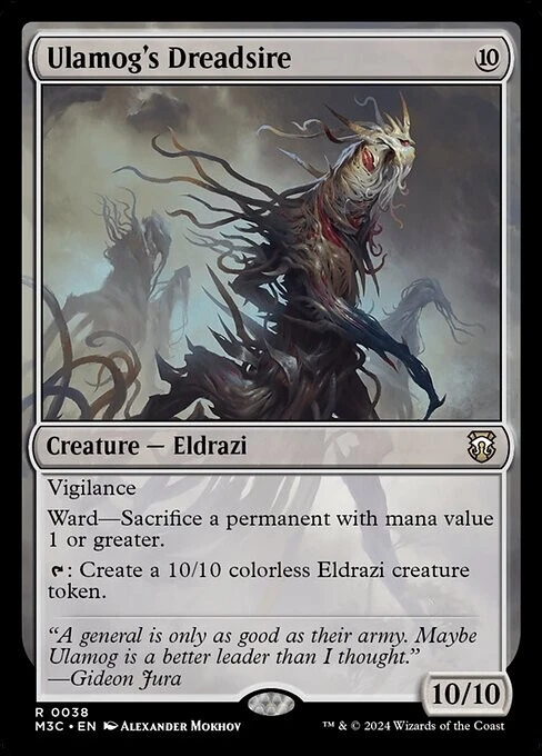 MTG - Ulamog's Dreadsire - Modern Horizons 3 Commander - MH3 M3C - Image 1 of 1