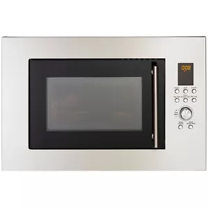 PKM Einbau Mikrowelle mit Grill LED-Display 23L Garraum MW900-23G-IN 900W - Bild 1 von 7