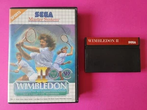 WIMBLEDON 2 / jeu SEGA MASTER SYSTEM / SIMS Co. / 1992 - Imagen 1 de 20