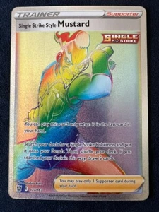 Single Strike Style Mustard 177/163 Pokemon TCG Kampfstile Secret Rare NM - Bild 1 von 6