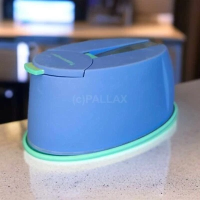 TUPPERWARE A116 TRENDSETTER 750 ML VORRATSBEHÄLTER BLAU MINT TROCKENVORRAT - Image 1 of 2