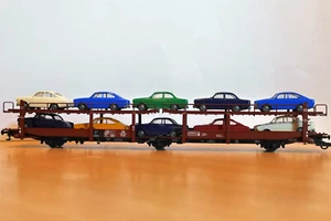Roco H0 46630 Car Wagon With Cars - Picture 1 of 7