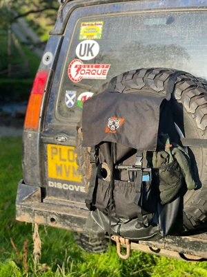 LTM SPARE WHEEL RUBBISH CARGO BAG BLACK - Image 1 of 4