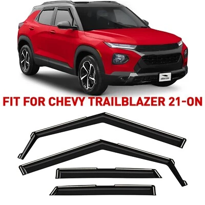 Rain Guards Vent Visors Shade for 2021-2026 Chevrolet TrailBlazer - Image 1 of 4