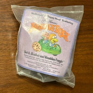 1987 McDonald's HAPPY MEAL Toy FRAGGLE ROCK Set 4: Boober and Wembley 1987 NIP - Picture 1 of 7