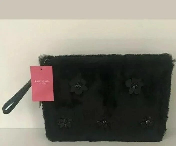 Bolso clutch Kate Spade vintage adornado con piel de Nueva York nuevo raro  Foto 1 de 4