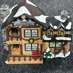 Dept 56 Original Snow Village Smokey Mountain Retreat #54872 Smoking Chimney - Bild 1 von 18