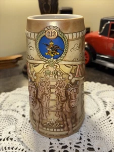 Budweiser Limited Edition 1980 Beer Stein w/Chicago Skyline—7 1/4” Tall - Picture 1 of 11