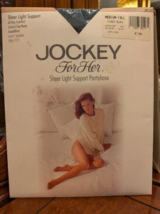 Soporte de luz transparente Jockey Cont. Top Pantimedias Esmoquin Negro M/T Hasta 6' 2" - Imagen 1 de 5