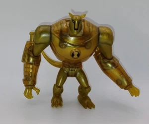 Ben 10 Ultimate Alien Gold Armadrillo Action Figure Toy Bandai 2010 - Picture 1 of 2