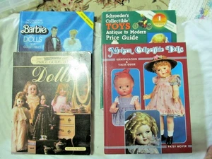 Lot 4 Reference Books on Collectible Dolls, Barbie, Toys - Picture 1 of 1