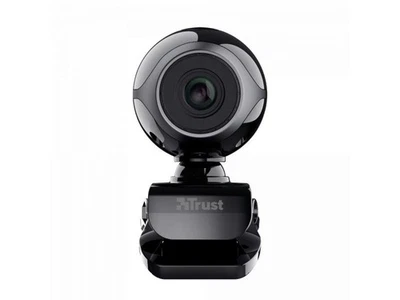 Trust Exis Webcam 300K mit Mikrofon USB Webkamera 480p Camera USB Schwarz - Bild 1 von 3
