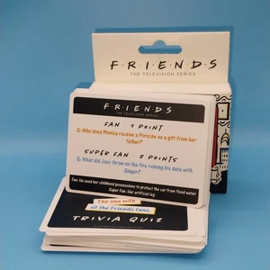 Paladone FRIENDS Television Series Trivia Quiz Card Game - Picture 1 of 3