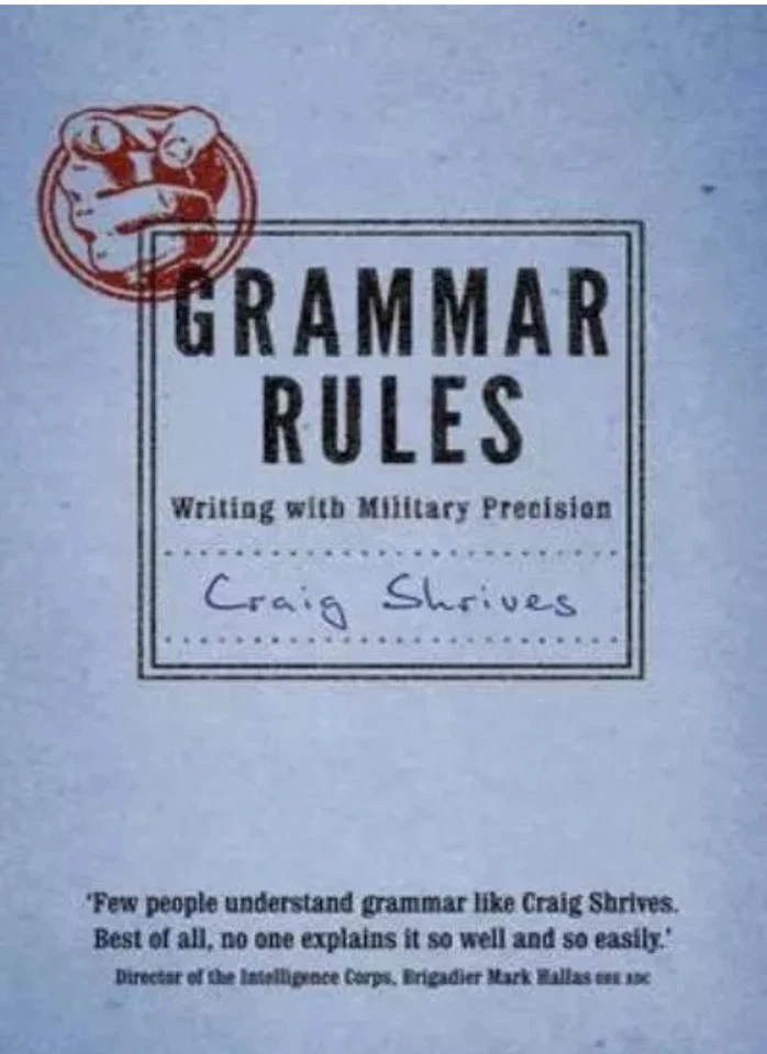 Grammar Rules: Writing with Military Precision * Hardcover * BRAND NEW - Image 1 of 1