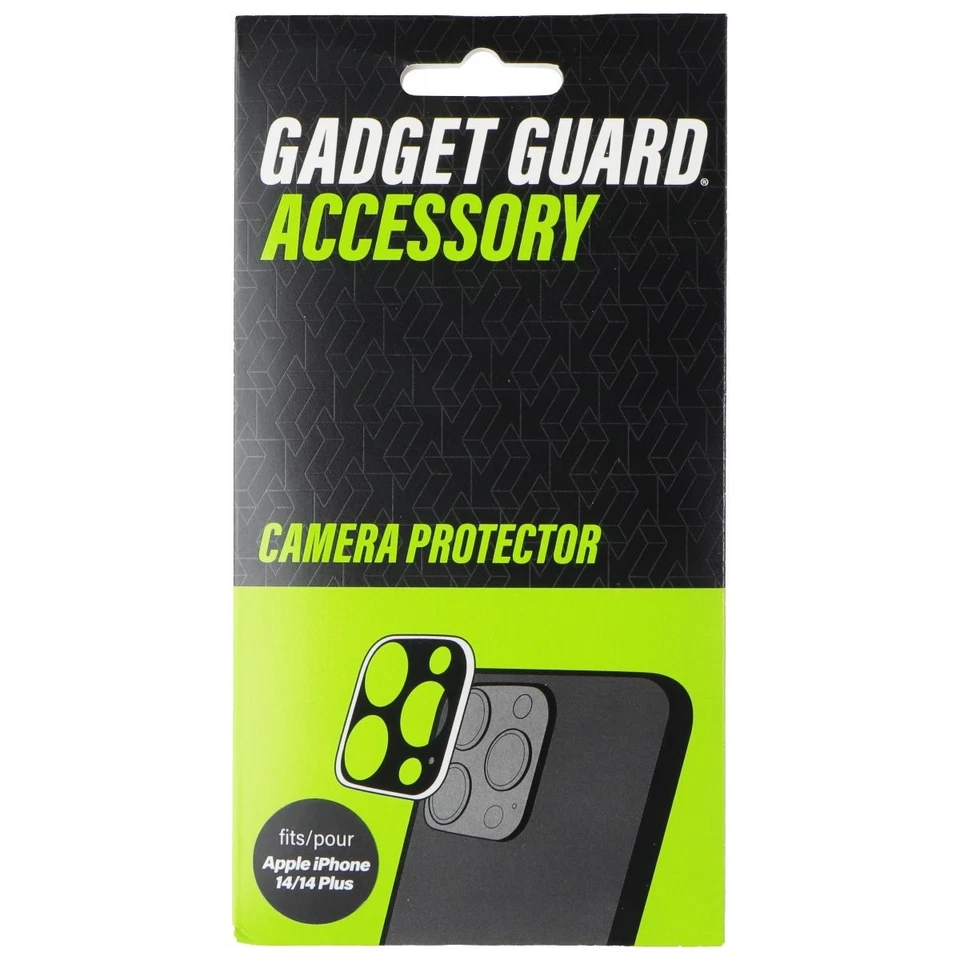 Gadget Guard - Protetor de câmera para Apple iPhone 14 e 14 Plus - Preto - Imagem 1 de 1