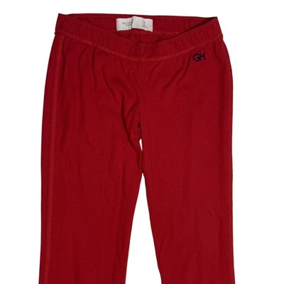 Gilly Hicks Sydney Pants Womens XS Red Pajama Sleep Lounge Elastic Waist GH Logo - Image 1 of 4