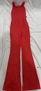 JoyLab Red Flare Leg Jumpsuit Damen XS - Activewear Body - Bild 1 von 9
