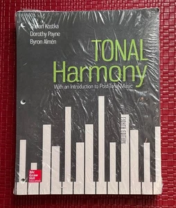 Workbook for Tonal Harmony - 8th Edition Paperback By Kostka, Stefan New Sealed - Picture 1 of 2