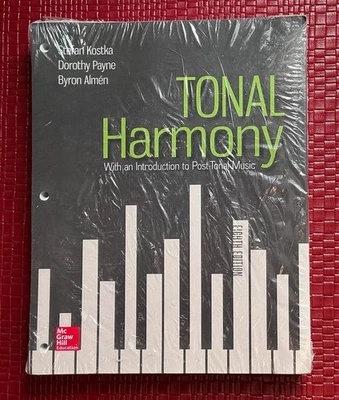 Workbook for Tonal Harmony - 8th Edition Paperback By Kostka, Stefan New Sealed - Image 1 of 2