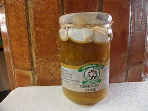 CONFETTURA DI FICHI CALABRESI VASETTO 340 GR SENZA CONSERVANTI MARMELLATA REGALO - Foto 1 di 1