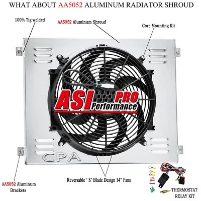 Aluminum Shroud Fan Relay For 1968-1973 1969 Dodge Dart Plymouth Duster AT USA Foto 1 de 4