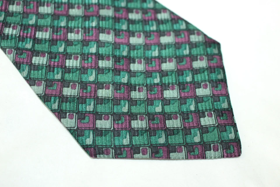 Corbata de seda RENATO BALESTRA hecha en Italia F58798 Foto 1 de 4