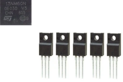 13NM60N STF13NM60N  F13NM60N (5x) MOSFET  TO-220 - Image 1 of 2