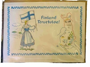 Paquete de 12 manteles de papel de Finlandia, de colección escandinava - Imagen 1 de 2