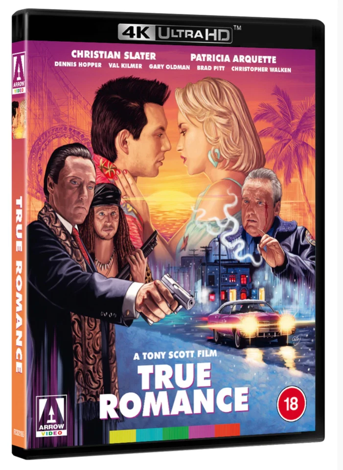 True Romance 4K Ultra HD + Blu-Ray Region B New & Sealed Slater Arquette - image 1 of 1