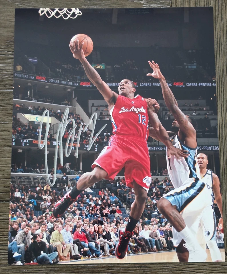 Foto autografiada de 8x10 firmada por Eric Bledoe de Los Angeles Clippers Foto 1 de 1