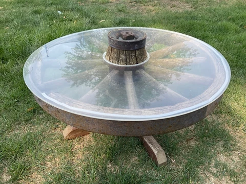 Wagon Wheel Coffee Table, Lincoln Nebraska Cover