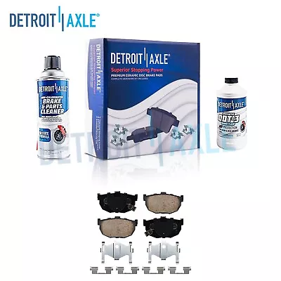 Rear Ceramic Brake Pads for Hyundai Tiburon Kia Spectra Elantra w/ 4 Wheel Disc — 第 1/4 张图片