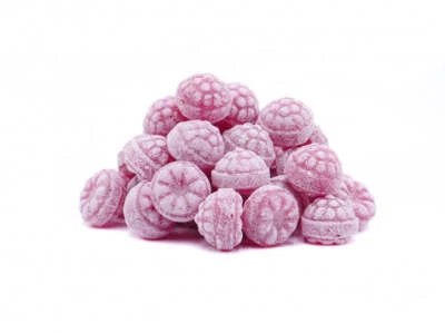 Himbeerbonbons - Fruchtbonbons - Bonbons - Himbeeren - 120g/500g - Bild 1 von 3