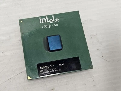 Intel Celeron 600MHz, SL46U, Socket 370, 66MHz FSB, 128KB Cache, Coppermine Core - Image 1 of 2
