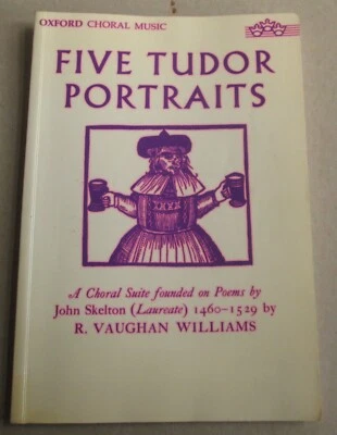 Vaughan Williams Five Tudor Portraits Vocal Score Contralto Baritone Orchestral - Image 1 of 4
