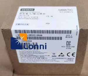 6ES7235-0KD22-0XA8 6ES7 235-0KD22-0XA8 New Siemens S7-200 CN Analog Input/output - Picture 1 of 5