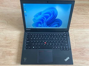 Used Lenovo Thinkpad x240 Core i5 Wndows 11 Pro 240GB SSD Drive 8gb RAM laptop - Picture 1 of 7