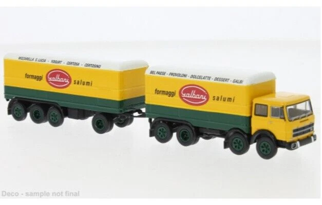 BREKINA 58542 Fiat 691 Millepiedi autocarro cassonato "Galbani" HO 1 87