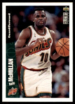 1996-97 Upper Deck Nate McMillan Basketball Cards #143 - Image 1 of 2