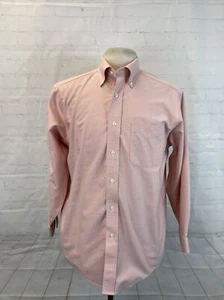 SPRING/SUMMER L.L. Bean Men's Orange Cotton Oxford Dress Shirt 15.5 - 32 $89 - Picture 1 of 10
