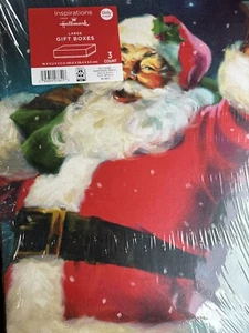 Hallmark Christmas Large Gift Box 16"x 11.2 x 2.2 (1 pack of 3 ) - Picture 1 of 2