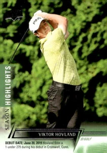 Viktor Hovland 2024 Upper Deck PGA Tour Golf - #65 - - Picture 1 of 2