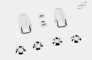 For Kia Sorento 2006 -2009 Chrome Exterior Trim Set Washer Jet & Indicator Cover - Picture 1 of 6